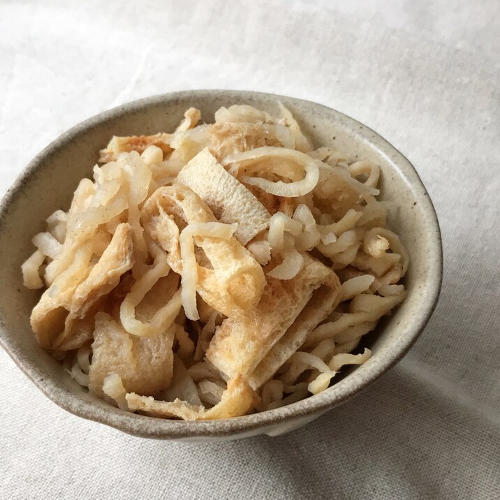 切り干し大根と油揚げの煮物